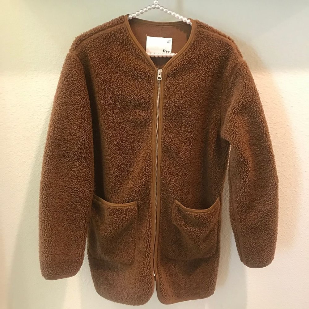 Wilfred Free Sherpa Long Liner Jacket